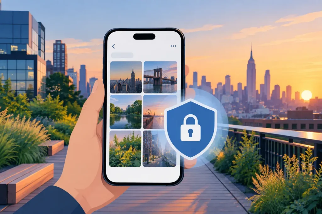 An On-Device Image Privacy Guide for Photos